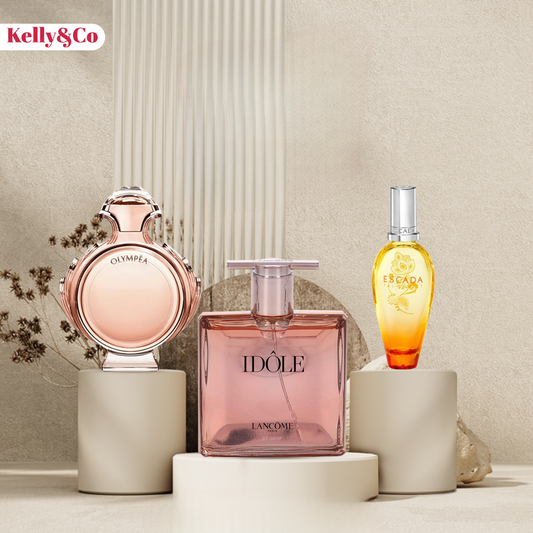 OLYMPEA 30ML + IDOLE 30ML + ESCADA 30ML